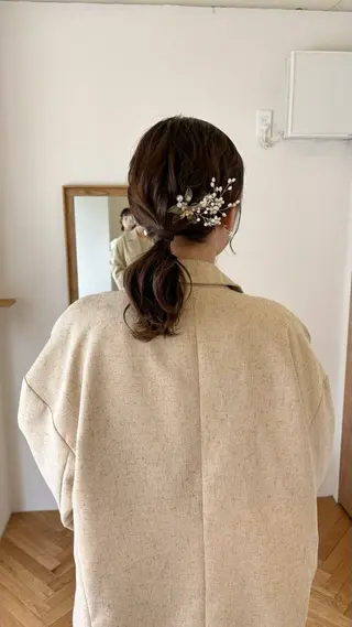 ヘアアレンジ 西山 紗耶香🪽 透明感カラー/ボブのヘアスタイル