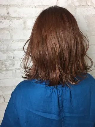 ミディアム カラー boutique misakiのヘアスタイル