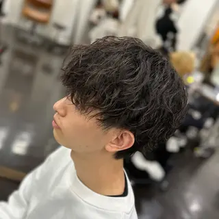 パーマ メンズ SALOWIN名古屋suite店所属・メンズカット/名駅 個室/千田のヘアスタイル