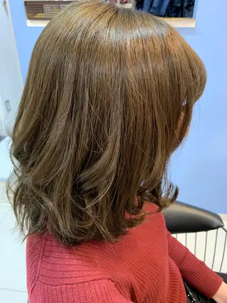 ミディアム 早坂 裕真のヘアスタイル