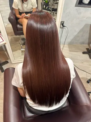 ロング カラー tiravento 南船場店所属・nana 韓国スタイル🇰🇷のヘアスタイル