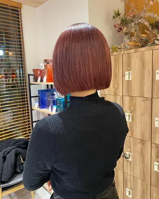 ショート カラー パーマ指名No1 /namiのヘアスタイル