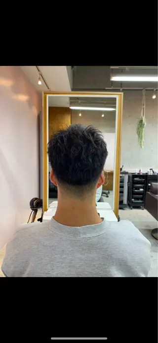 パーマ メンズ 増田 枝里子のヘアスタイル