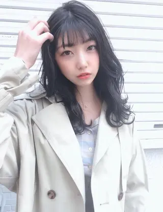 セミロング ✨うるツヤ髪質改善✨ 林 大樹のヘアスタイル