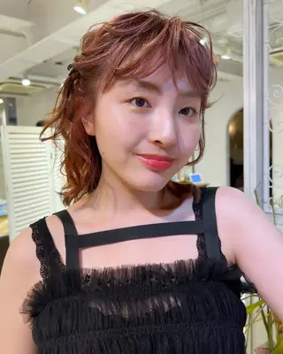 ショート 韓国ヘア 🎀華澄のヘアスタイル