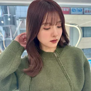 ミディアム 顔周り🇰🇷韓国 レイヤー/いづみ💞のヘアスタイル