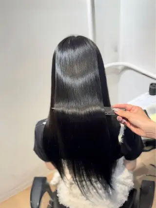 ロング カラー 茶屋町/ワンカラー RAN　モデル募集中のヘアスタイル