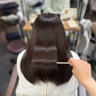 ミディアム カラー 🌼名駅/透明感 髪質改善/はるな🌼のヘアスタイル