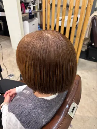 ミディアム カラー 相馬 静香のヘアスタイル