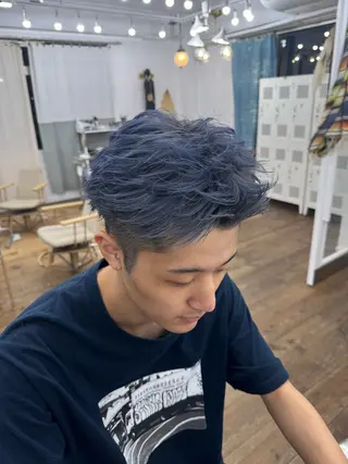 ショート カラー メンズ メンズ特化サロン ユウヘイのヘアスタイル