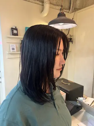 ミディアム カラー 【roro】 karinのヘアスタイル