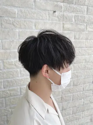 ショート メンズ 🪞髪質改善カラー× レイヤー河村真聖🪞のヘアスタイル