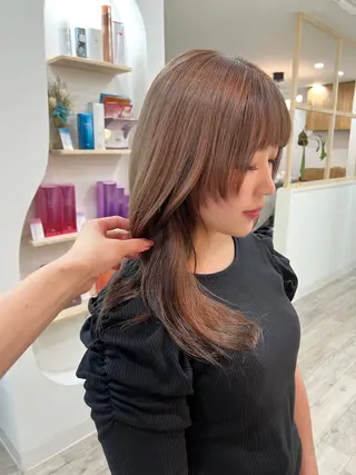 ロング TOKI mahoのヘアスタイル