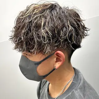 カラー パーマ メンズ Atria 横浜のヘアスタイル