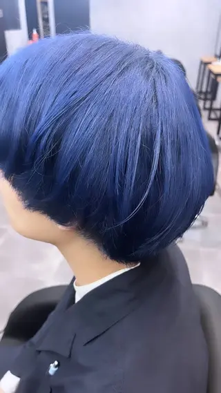 カラー メンズ 熊谷 有紗のヘアスタイル