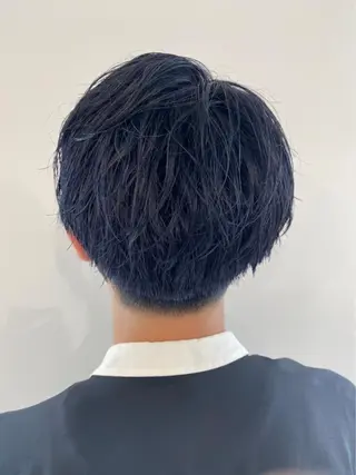 ショート 鬼松沙弥 ❤︎メンズパーマのヘアスタイル