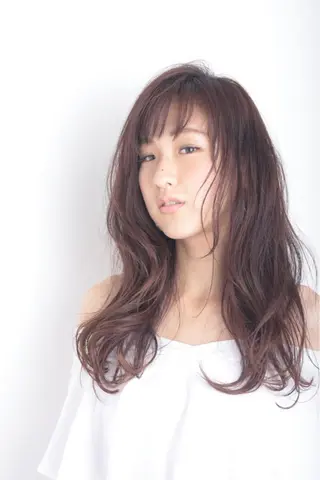 ロング カラー RESBORN所属・長岡 大偉のヘアスタイル