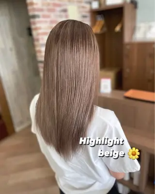 ロング シミズ カエデ🍁のヘアスタイル