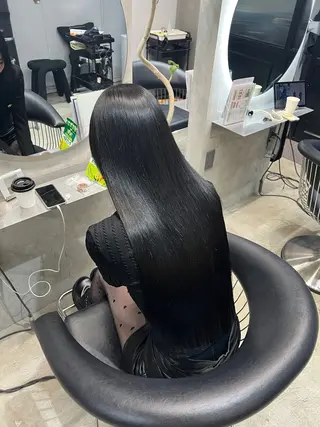 ロング etora 渋谷所属・ワンホンヘア🇨🇳 髪質改善/itaruのヘアスタイル