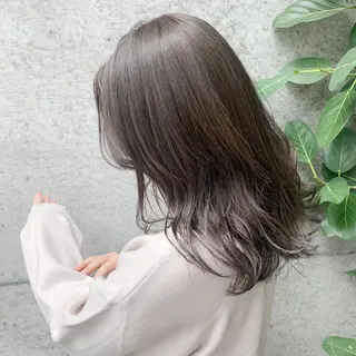 ミディアム カラー kimika🥑 メンズ/髪質改善のヘアスタイル