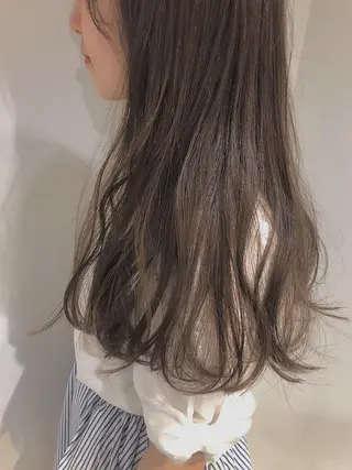 ロング カラー scene.池袋所属・scene. haraのヘアスタイル