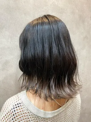 ミディアム カラー nico🏁 rihoのヘアスタイル