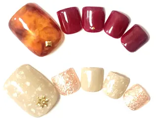 ネイル @.Freestyle 【フリースタイル】所属・根本 奈美のネイルデザイン