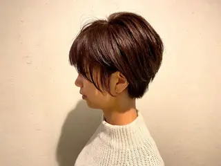ショート カラー The book hand salon所属・伊藤 さやかのヘアスタイル