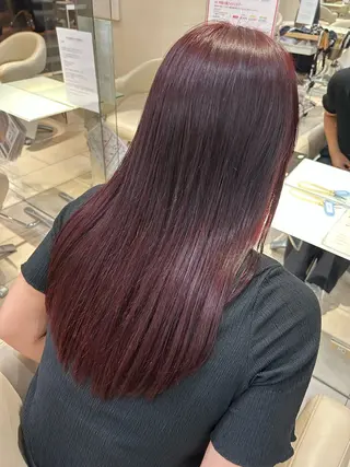 ミディアム 高階 深雪のヘアスタイル