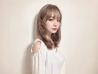 セミロング 韓国ヘア/レイヤー 🇰🇷/艶髪/長橋のヘアスタイル