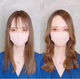 ロング ACHFILO モデル募集のヘアスタイル