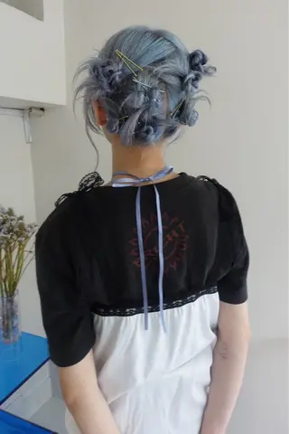 カラー 中村 心那のヘアスタイル