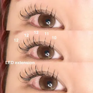 マツエク・マツパ niche eye 宮崎 果歩のマツエク・マツパデザイン