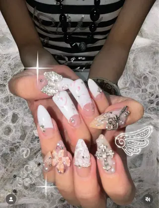 ネイル kana/モード ・グランジ໒꒱のネイルデザイン