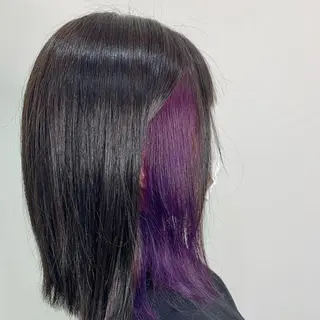 ミディアム カラー 中本 達也のヘアスタイル