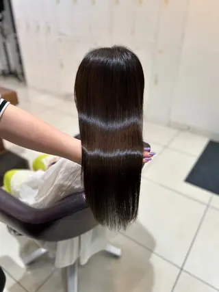 ロング 大西 杏依のヘアスタイル