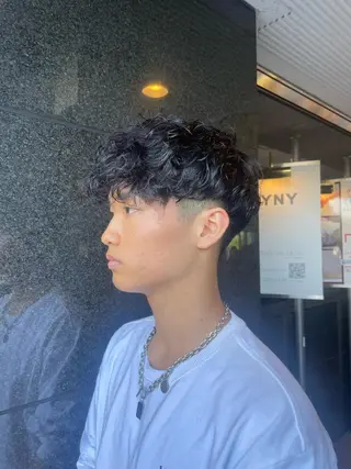 パーマ メンズ 野本光一朗/メンズ/ メンズパーマのヘアスタイル