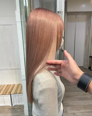 ロング カラー N° anfeel 渋谷🪞🫧のヘアスタイル