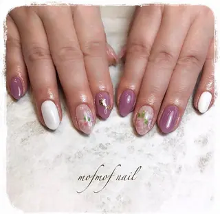 ネイル mofmofnail 🌿shimizuのネイルデザイン