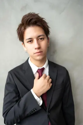 ショート カラー メンズ FM【エフエム】HAVANA所属・💈圧倒的メンズ特化 明大前美容師💈のヘアスタイル