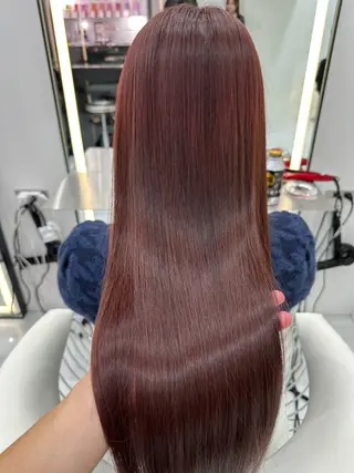 ロング 新宿/韓国レイヤー/ 髪質改善/佐藤航のヘアスタイル