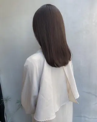 ミディアム カラー 板谷みさき /艶ボブ/藤沢美容室のヘアスタイル