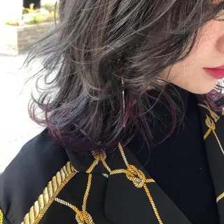 ミディアム カラー 🥀韓国アイドルヘア 𝐡𝐚𝐫𝐮🥀のヘアスタイル