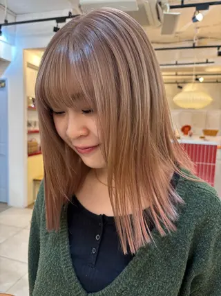 カラー ＧＡＲＤＥＮ/ダブル カラー/otohaのヘアスタイル