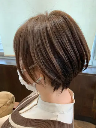 ショート カラー 中野  淳のヘアスタイル