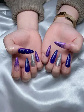 ネイル NAIL and EYELASH ALPHA.所属・ALPHA. 姫繇のネイルデザイン