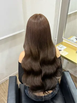 ロング カラー ヘアアレンジ 髪質改善/ 透明感カラー/RANのヘアスタイル