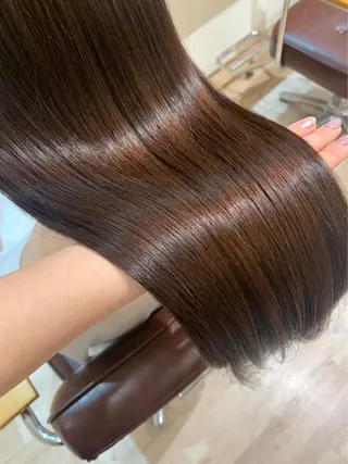 セミロング ホットペッパー に移行中【かな】のヘアスタイル