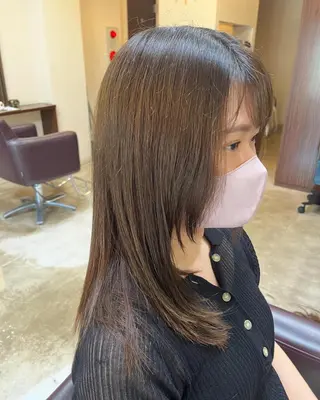 セミロング 澤崎 希望のヘアスタイル
