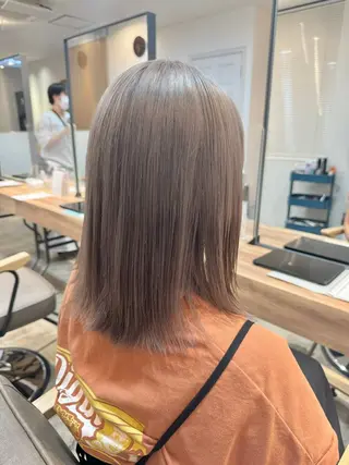 ミディアム カラー 聖斗 /ハイトーン/パーマのヘアスタイル